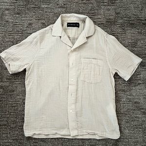 Abercrombie and fitch mens button up shirt